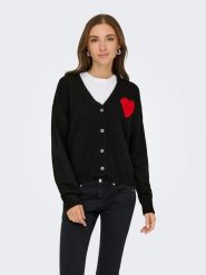 JDY Kardigan w kolorze czarnym rozmiar: XS. Czarne kardigany damskie JDY, xs, bez wzorów. Za 95.69 zł.