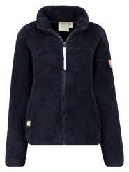 Geographical Norway Kurtka polarowa "Upaz" w kolorze granatowym rozmiar: XXL. Niebieskie kurtki damskie Geographical Norway, xxl, bez wzorów, z polaru, bez kaptura. Za 87.19 zł.