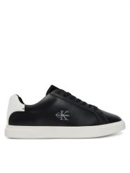 Calvin Klein Sneakersy Low Pro Cups Lth Ml HW0HW03146 Czarny. Czarne obuwie sportowe damskie Calvin Klein, ze skóry, bez zapięcia. Za 409.99 zł.