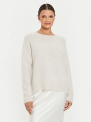 Kontatto Sweter 3M0229 Écru Relaxed Fit. Swetry klasyczne damskie Kontatto, m, z syntetyku, bez kołnierzyka. Za 299.99 zł.