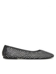 Steve Madden Baleriny Auden SM11003566 Czarny. Czarne balerinki damskie Steve Madden, bez wzorów, z materiału. Za 329.99 zł.