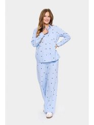 SAINT TROPEZ Koszula w kolorze błękitnym rozmiar: XXL. Niebieskie koszule damskie Saint Tropez, xxl, bez wzorów, z bawełny, bez kołnierzyka, bez ramiączek. Za 126.99 zł.