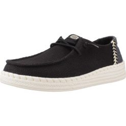 HeyDude Damskie Mokasyny Wendy Espadrille Woven. Białe mokasyny damskie Hey dude, z materiału, bez obcasa. Za 359.00 zł.