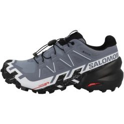Buty do biegania damskie Salomon Speedcross 6 Gore-tex. Szare obuwie sportowe damskie Salomon, z gore-texu, bez zapięcia, do biegania, salomon speedcross. Za 697.00 zł.