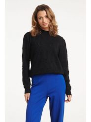 Smashed Lemon Sweter w kolorze czarnym rozmiar: S. Czarne swetry klasyczne damskie Smashed Lemon, s, bez kołnierzyka. Za 104.99 zł.