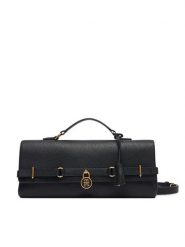 Tommy Hilfiger Torebka American Icon Clutch AW0AW19214 Czarny. Czarne torebki klasyczne damskie Tommy Hilfiger, ze skóry, bez dodatków. Za 1,099.00 zł.