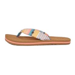 Japonki Damskie Ditsy Sun Bloom. Czarne klapki damskie Birkenstock, bez wzorów, z gumy, bez obcasa, na słupku, bez zapięcia. Za 159.70 zł.