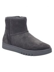 Josef Seibel Skórzane botki w kolorze antracytowym rozmiar: 39. Czarne botki damskie Josef Seibel, bez obcasa, bez zapięcia. Za 209.95 zł.