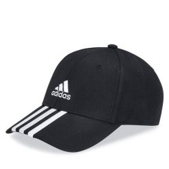 Czapka z daszkiem adidas. Czarne czapki z daszkiem damskie Adidas, bez wzorów. Za 59.99 zł.