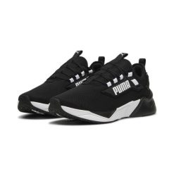 Buty do biegania unisex Retaliate 3 PUMA. Białe obuwie sportowe damskie Puma, z materiału, bez zapięcia, do biegania. Za 299.00 zł.