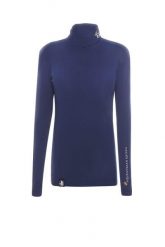 Bluza golf jeździecka damska Equestrian Queen Magdalene ciepła. Niebieskie bluzy damskie EQUESTRIAN QUEEN, s, z aplikacjami, bez kaptura. Za 242.99 zł.