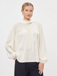 Dixie Bluzka C239Z013A Écru Loose Fit. Bluzki damskie Dixie, l, bez wzorów, z wiskozy, bez kołnierzyka, bez ramiączek. Za 299.99 zł.