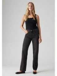 Levi's Dżinsy - Regular fit - w kolorze czarnym rozmiar: W26. Czarne jeansy damskie Levi's. Za 224.52 zł.