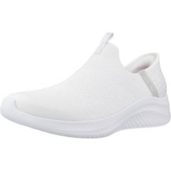Buty Ultra Flex 3.0 - Cozy Streak Rozmiar 40 - 149708-WHT Biały. Białe obuwie sportowe damskie Skechers, z materiału, bez zapięcia. Za 654.00 zł.