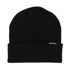 Czapka Converse czarna 10027532-A07. Czarne czapki damskie BABOLAT, bez wzorów. Za 85.00 zł.