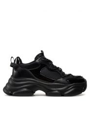 Aldo Sneakersy Andree 13812543 Czarny. Czarne obuwie sportowe damskie ALDO, ze skóry, bez zapięcia. Za 269.99 zł.