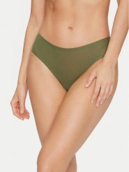 Chantelle Figi brazylijskie Soft Stretch C10630 Zielony. Zielone figi Chantelle, bez wzorów, z syntetyku. Za 59.99 zł.