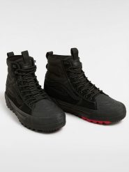 Vans Skórzane sneakersy "Sk8-Hi" w kolorze czarnym rozmiar: 42. Czarne obuwie sportowe damskie Vans, z gore-texu, za kostkę, bez zapięcia, wspinaczkowe. Za 308.18 zł.