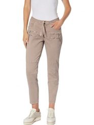 Heine Dżinsy - Slim fit - w kolorze beżowym rozmiar: 50. Brązowe jeansy damskie Heine, z podwyższonym stanem. Za 105.38 zł.