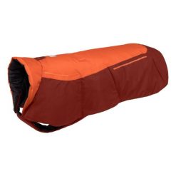 Kurtka dla psa Ruffwear Vert Jacket. Brązowe kurtki damskie RUFFWEAR, l, bez wzorów, bez kaptura. Za 429.99 zł.