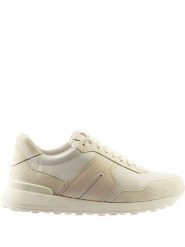 Högl Skórzane sneakersy "Tony" w kolorze kremowo-białym rozmiar: 40. Białe obuwie sportowe damskie Högl, bez zapięcia. Za 343.41 zł.
