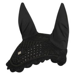 Czapka dla konia Imperial Riding Rebel. Czarne czapki damskie IMPERIAL RIDING, bez wzorów. Za 164.50 zł.