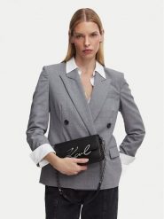KARL LAGERFELD Torebka B3W30013 Czarny. Czarne torebki klasyczne damskie KARL LAGERFELD, ze skóry, bez dodatków. Za 1,099.00 zł.
