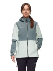 Mammut Kurtka funkcyjna "Linard Guide HS" w kolorze szarym rozmiar: S. Szare kurtki sportowe damskie Mammut, s, bez wzorów, z materiału, bez kaptura. Za 699.95 zł.