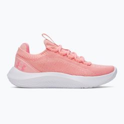 Buty treningowe damskie Under Armour Dynamic 2 posh pink/white/bittersweet pink. Czerwone obuwie sportowe damskie Under Armour, bez zapięcia, na fitness i siłownię. Za 449.99 zł.