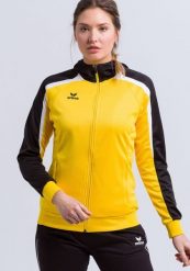 Kurtka treningowa damska Erima Liga 2.0 avec capuche. Czarne kurtki damskie Erima, bez wzorów, z materiału, bez kaptura. Za 164.35 zł.