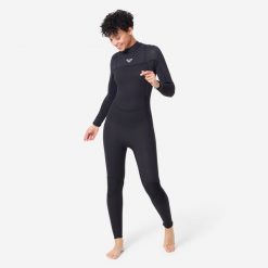 Pianka surfingowa damska Roxy Prologue z neoprenu 3/2 mm. Czarne kombinezony damskie Roxy, s, bez wzorów, z elastanu, sportowe, bez kołnierzyka, bez ramiączek, długie. Za 529.99 zł.