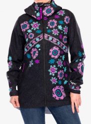 Kurtka przeciwdeszczowa damska Crazy Parka Wonder Magic Shell. Czarne kurtki damskie Crazy, l, bez wzorów, z materiału, bez kaptura. Za 995.49 zł.