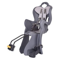 Fotelik rowerowy dziecięcy Bellelli B-One standard LUX mocowany do ramy. Szare foteliki rowerowe Bellelli. Za 269.00 zł.