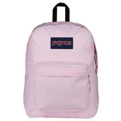 Plecak sportowo-turystyczny dla dorosłych Superbreak Backpack 26 L. Czerwone plecaki Jansport, bez wzorów. Za 139.99 zł.