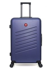 SWISS KOPPER Walizka "Zurich" w kolorze granatowym - 47 x 75 x 29 cm rozmiar: onesize. Niebieskie walizki SWISS KOPPER, bez wzorów, z materiału. Za 260.99 zł.