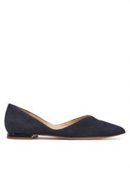 HÖGL Baleriny Basic 9-100012 Granatowy. Niebieskie balerinki damskie Högl, bez wzorów, ze skóry. Za 449.99 zł.