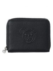 TATUUM Skórzany portfel w kolorze czarnym - 13 x 8 cm rozmiar: onesize. Czarne portfele damskie TATUUM, bez wzorów, z materiału. Za 139.54 zł.