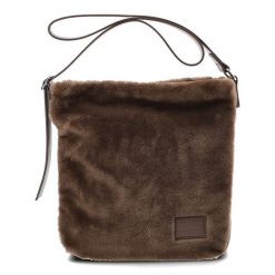 Brązowa Torebka Big Star Modna Shopperka Damska. Brązowe shopper bag Big Star, z materiału, na ramię, bez dodatków. Za 169.00 zł.