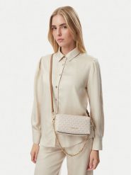 MICHAEL Michael Kors Torebka 32F6GYTC1B Kremowy. Białe kuferki damskie MICHAEL Michael Kors, bez wzorów, ze skóry, bez dodatków. Za 859.99 zł.