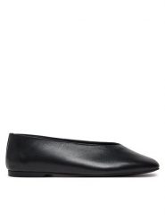 Calvin Klein Baleriny HW0HW02441 Czarny. Czarne balerinki damskie Calvin Klein, bez wzorów, ze skóry. Za 449.99 zł.