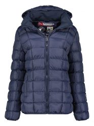 Geographical Norway Kurtka pikowana "Babette" w kolorze granatowym rozmiar: M. Niebieskie kurtki damskie Geographical Norway, m, bez wzorów, bez kaptura. Za 247.69 zł.