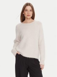 Kontatto Sweter 3M0863C Écru Relaxed Fit. Swetry klasyczne damskie Kontatto, m, z syntetyku, bez kołnierzyka. Za 399.99 zł.