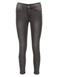 Vero Moda Dżinsy - Slim fit - w kolorze antracytowym rozmiar: XS/L34. Czarne jeansy damskie Vero Moda. Za 48.28 zł.