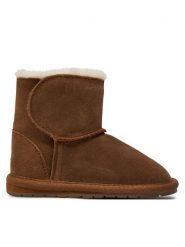 EMU Australia Śniegowce Toddle B10737 Brązowy. Brązowe kozaki dziewczęce EMU Australia, bez wzorów, ze skóry, bez obcasa, bez zapięcia. Za 259.99 zł.