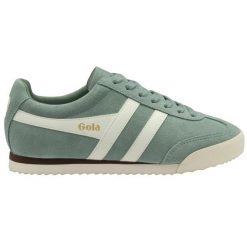 Damskie zamszowe buty sportowe Gola Apollo. Białe obuwie sportowe casual damskie Gola, z zamszu. Za 470.50 zł.