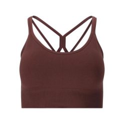 Biustonosz dla kobiet Athlecia Foan V3. Brązowe biustonosze sportowe damskie Athlecia, bez wzorów. Za 177.50 zł.