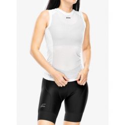Koszulka szybkoschnąca POC Essential Layer Vest. Białe koszulki damskie POC, bez wzorów, bez kołnierzyka, bez ramiączek. Za 219.99 zł.