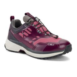Buty trekkingowe damskie CMP Pohlarys Low Wp. Fioletowe obuwie trekkingowe damskie CMP, bez zapięcia. Za 249.99 zł.