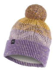 Buff Czapka "Masha" w kolorze fioletowo-żółtym rozmiar: onesize. Różowe czapki damskie Buff, bez wzorów, z polaru. Za 90.69 zł.