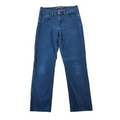 Levi Strauss damskie spodnie jeansowe Demi Curve. Niebieskie spodnie sportowe damskie Levi's, l, bez wzorów, z denimu. Za 127.76 zł.